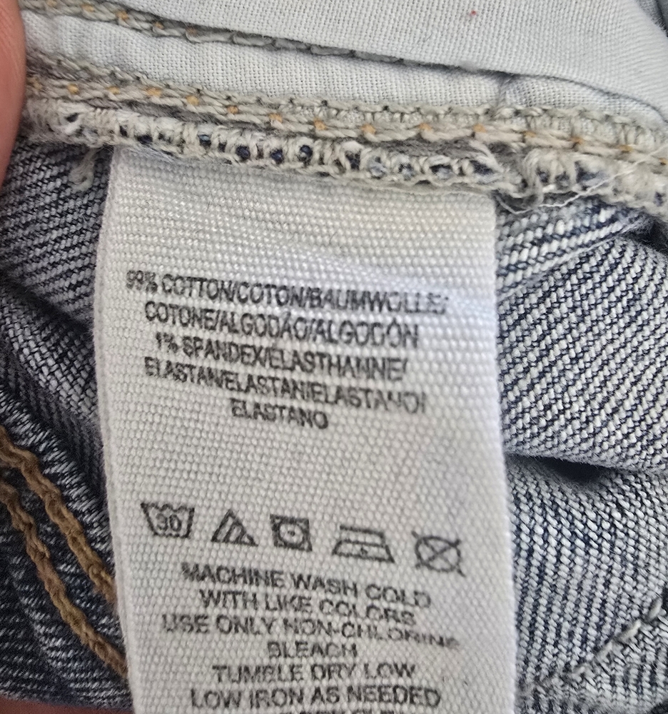 Free People A-Line Denim Overalls, Size 6 - Picture 9 of 9